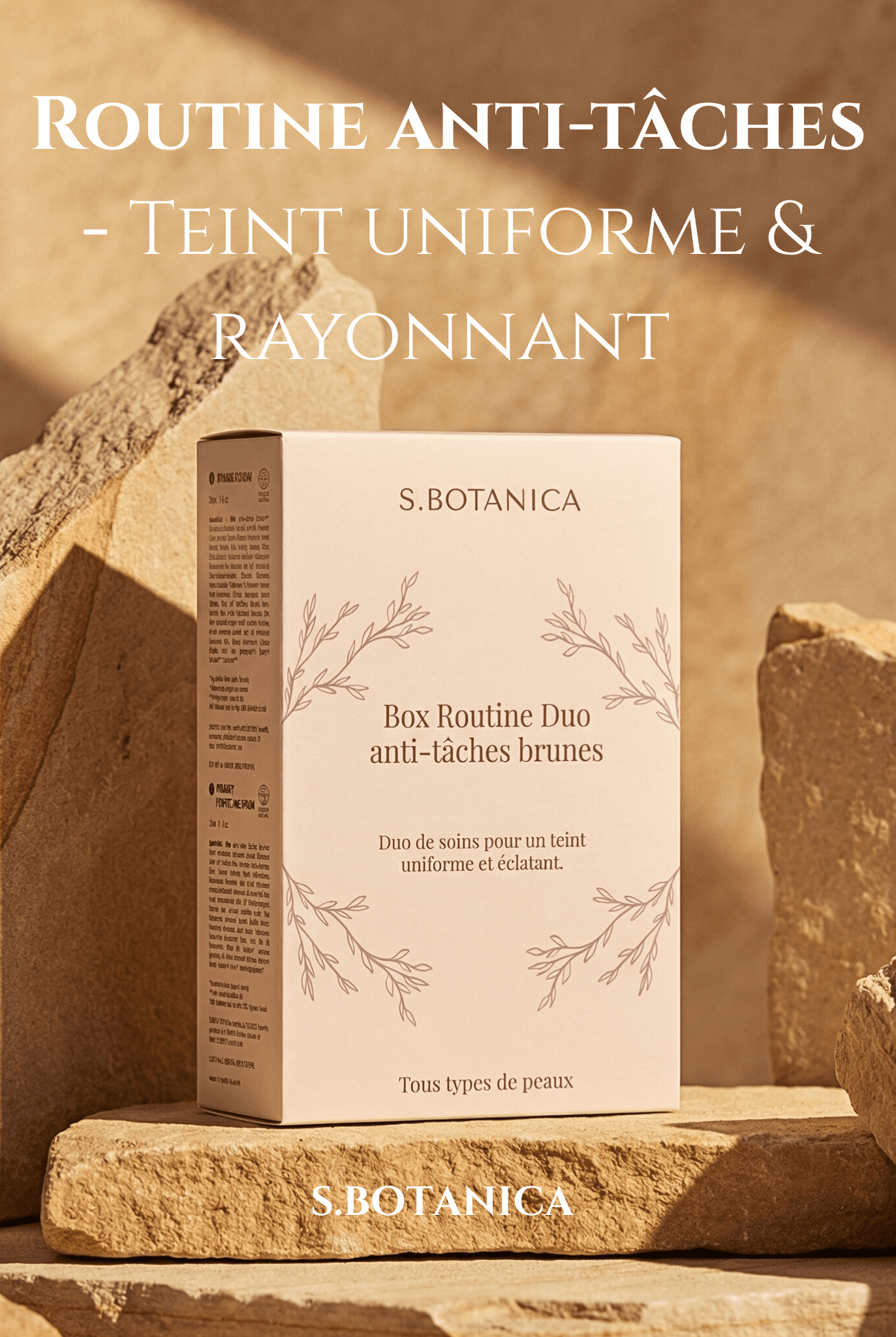 Box anti - tâches brunes - S.BOTANICA