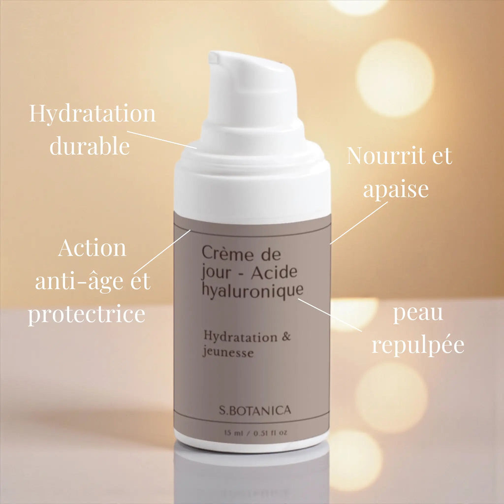 Crème de jour - Acide hyaluronique - S.BOTANICA