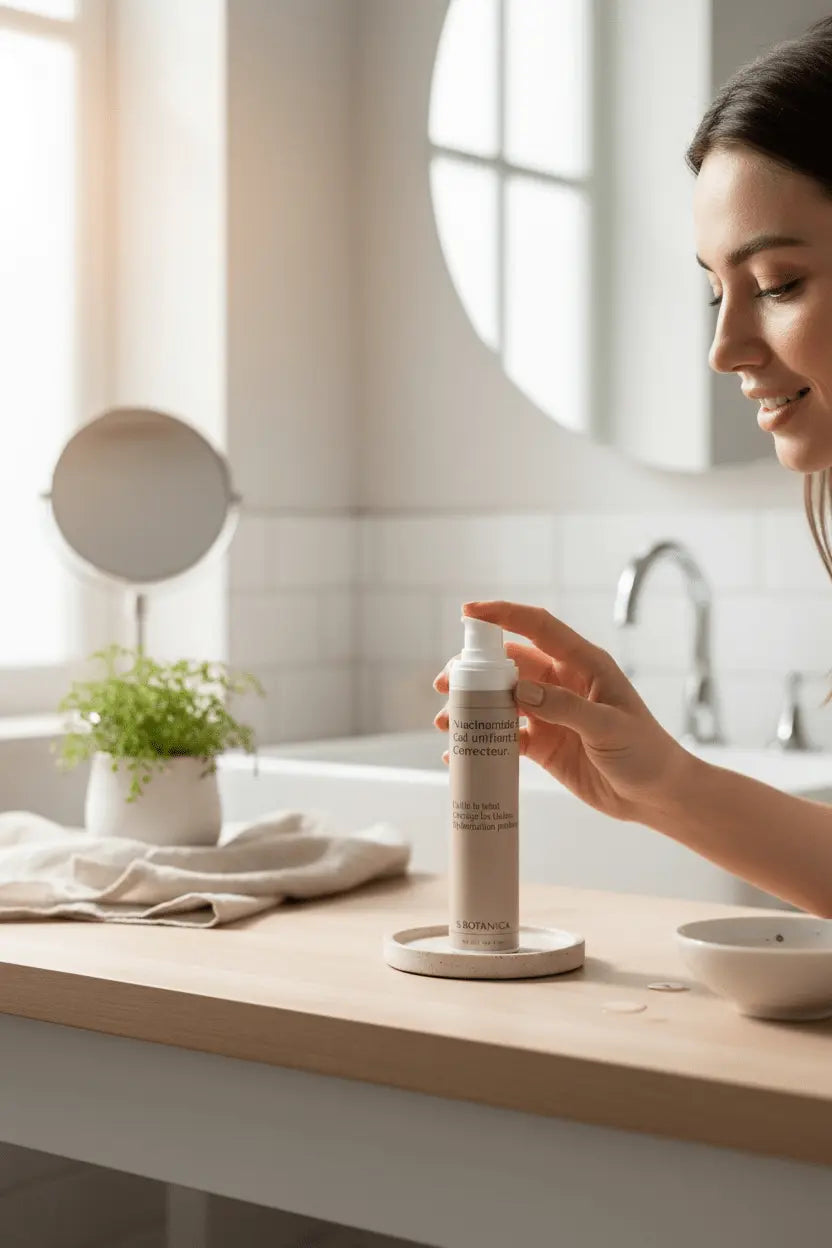 Niacinamide 5% Gel unifiant & correcteur - S.BOTANICA