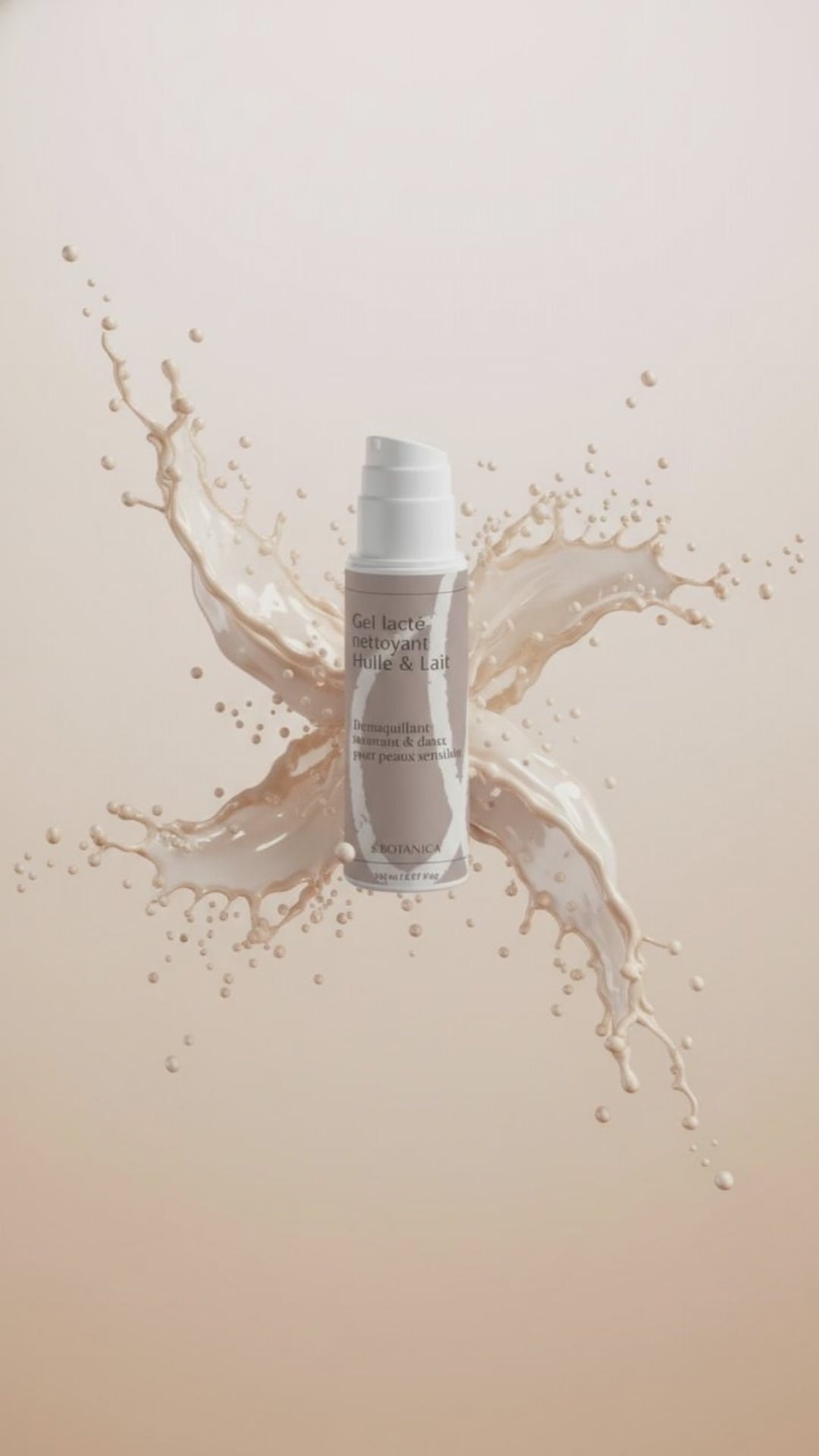 Gel nettoyant lacté - Démaquillant douceur